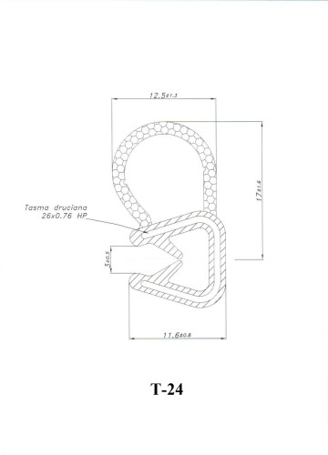USZCZELKA DRZWI KLAPY POKRYWY KOTŁA PIEC SAS DEFRO